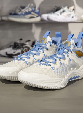 李宁正品2025夏季反伍暴风10男子耐磨抓地实战篮球鞋ABFV017-4