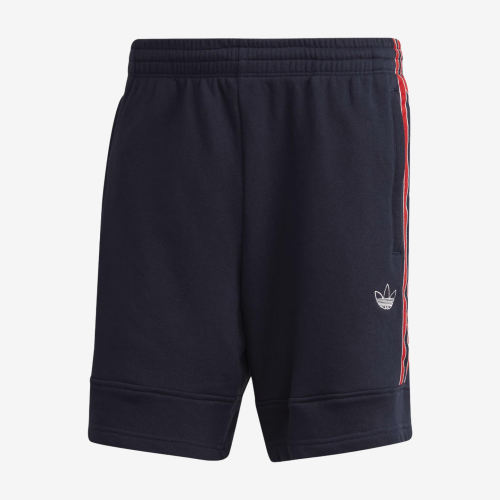 Adidas阿迪达斯正品SPRT男撞色条纹松紧运动中长裤/短裤GN2469