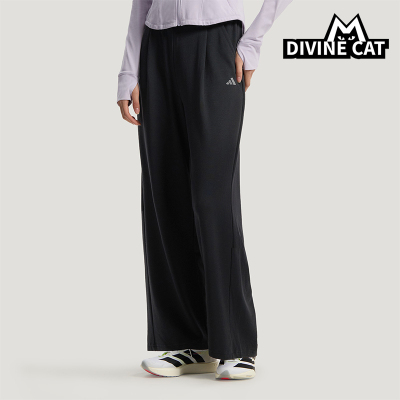 Adidas/阿迪达斯正品SFL WIDE PNT男士运动针织阔腿长裤KH2639