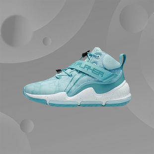 力减震回弹圆头运动鞋 李宁童鞋 男大童先锋 新款 YKBR054 篮球鞋