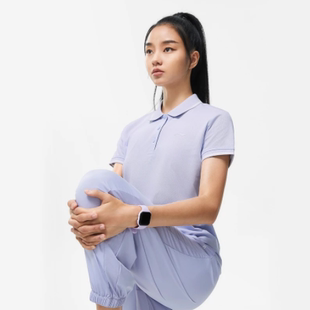 李宁正品 新款 Lining 夏季 APLT114 健身系列女子舒适透气短袖 POLO衫