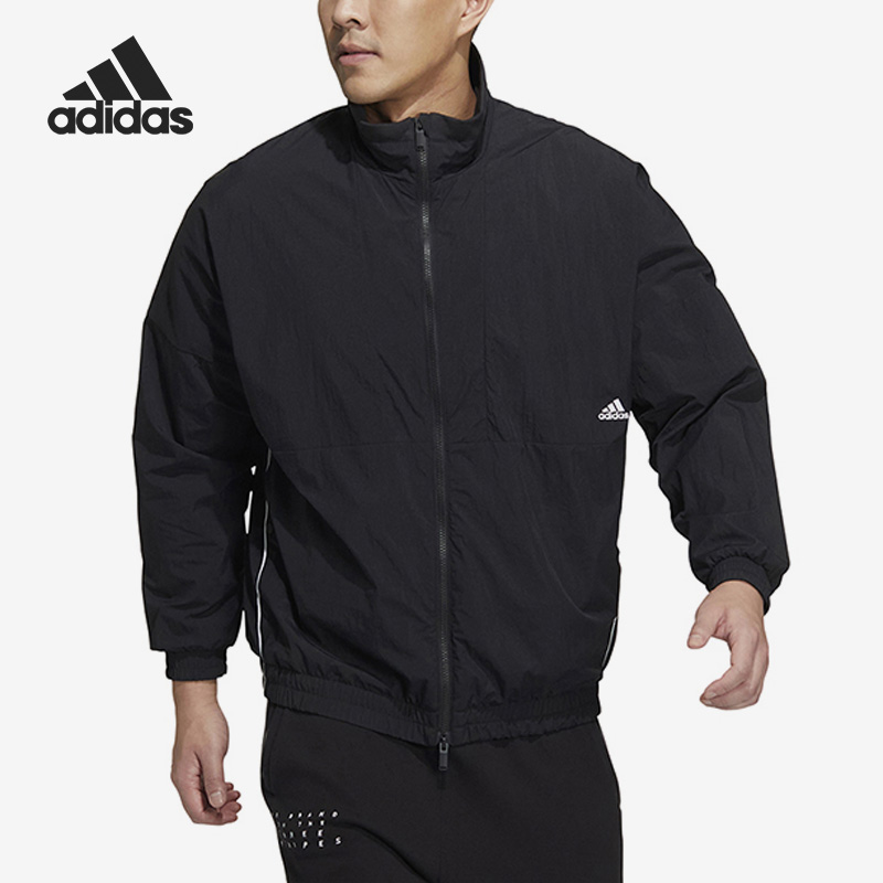 Adidas/阿迪达斯正品秋冬新款男女运动休闲防风外套HM2691