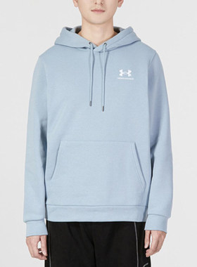 UA/安德玛正品春秋男士柔软宽松户外运动卫衣套头衫1373880-465