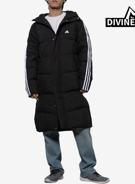 Adidas/阿迪达斯正品MustHave3SRegularFit长款羽绒服JG5958