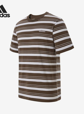 Adidas/阿迪达斯正品夏季男女圆领针织潮流柔软短袖T恤KC4571