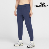 耐克正品 中腰束脚跑步长裤 2025冬季 Nike 款 女士经典 HQ8185 410