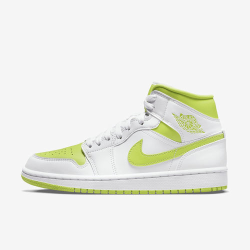 Nike耐克正品Air Jordan 1 Mid女子中帮轻便防滑篮球鞋BQ6472-131