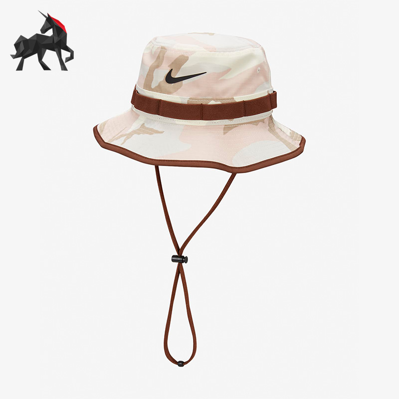 耐克正品男女印花遮阳渔夫帽