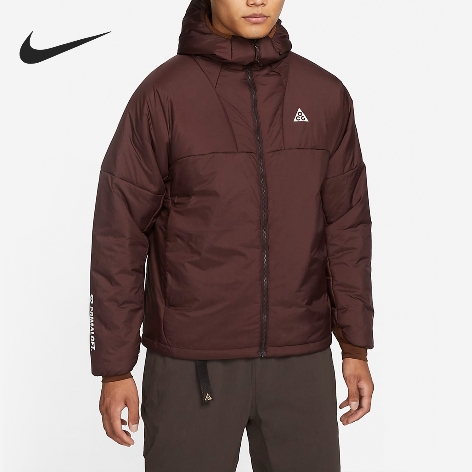 Nike/耐克正品冬季男子户外运动休闲保暖连帽棉服DV0364-203