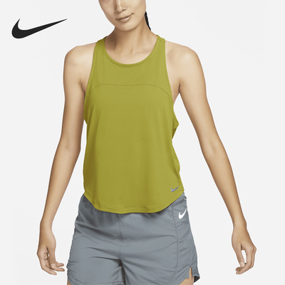 Nike/耐克正品Dri-FIT Run Division 女子跑步背心DX0277-390
