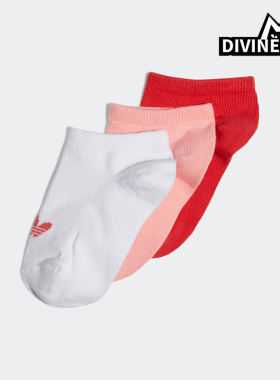Adidas/阿迪达斯正品三叶草LinerSocks3Pairs经典运动袜FL9641