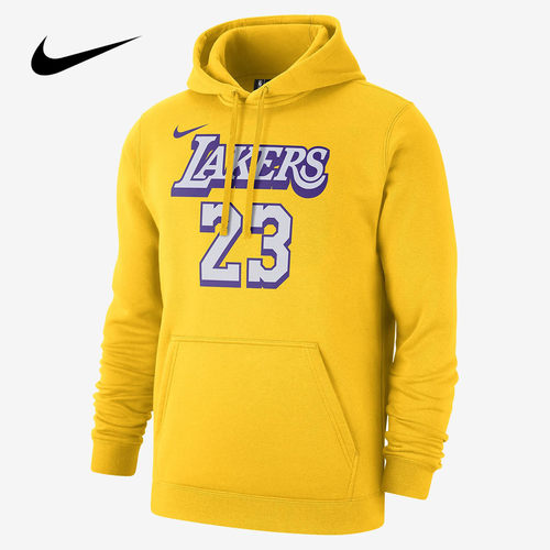 Nike/耐克正品 当季新款洛杉矶湖人队男子休闲运动卫衣 CJ9547