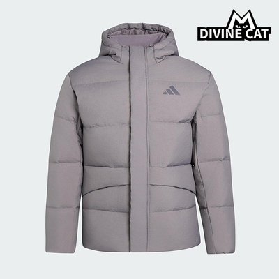 Adidas/阿迪达斯正品LINEAR男士运动连帽保暖休闲羽绒服KR0936