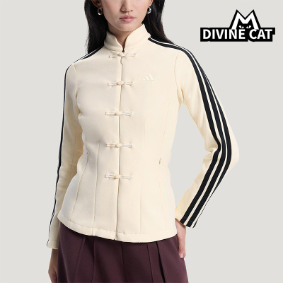 Adidas/阿迪达斯正品春季女士新中式休闲经典时尚修身外套HY2129