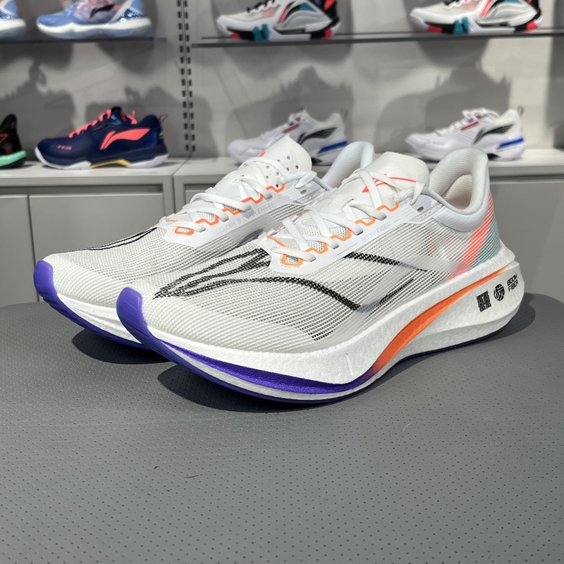 Lining/李宁正品飞电3CHALLENGER男子䨻丝高回弹跑鞋ARMT037-4