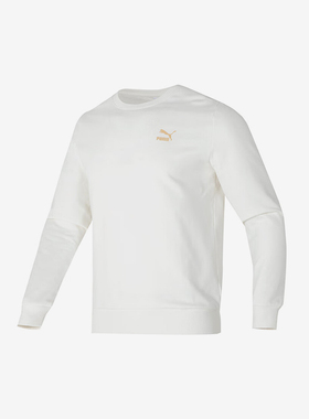 Puma/彪马正品春季男女圆领宽松透气休闲运动卫衣625825-65