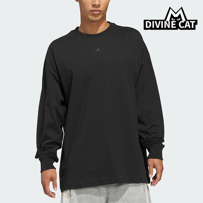 Adidas/阿迪达斯正品2025冬季款男女日常圆领套头长袖上衣KB7554