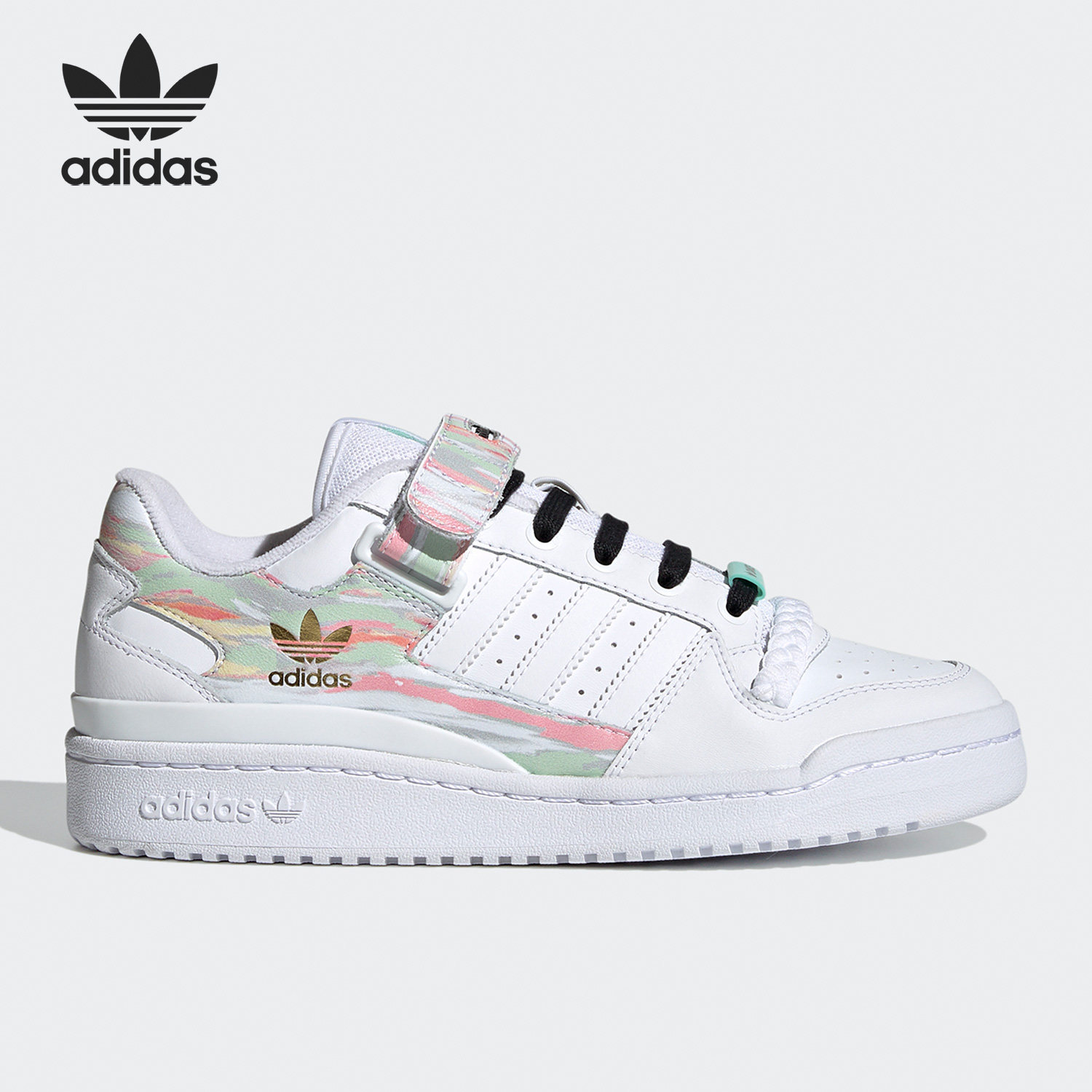 Adidas/阿迪达斯正品三叶草女子经典低帮休闲运动板鞋FY5119