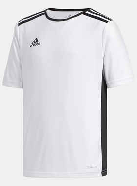 Adidas/阿迪达斯正品当季男大童ENTRADA 18 JSYY运动T恤 CF1044