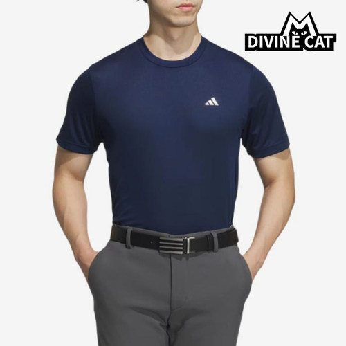 Adidas/阿迪达斯正品舒适男士运动训练经典简约耐穿透气T恤JG1307
