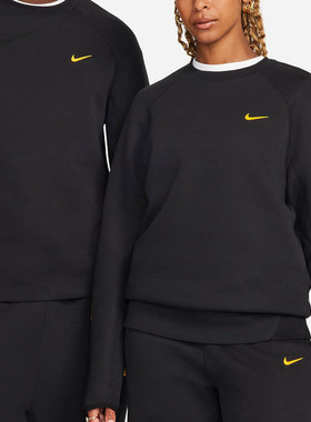 Nike/耐克正品春季男士圆领宽松休闲运动针织卫衣FD8458-010