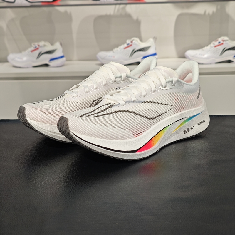 李宁正品飞电4 CHALLENGER女子缓震回弹耐磨竞速跑步鞋ARMU006-10