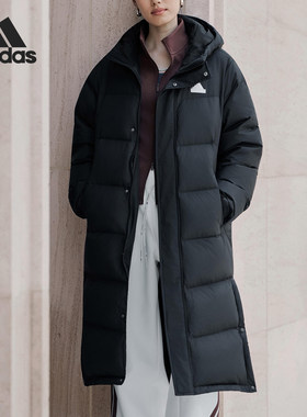 Adidas/阿迪达斯正品V LONG DOWN UG男女保暖羽绒服KF6741