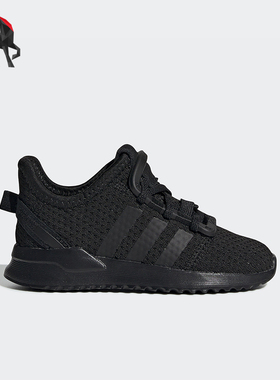 Adidas/阿迪达斯正品三叶草婴童网面透气减震跑步百搭鞋G28118