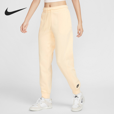 Nike/耐克正品2024新款女士灯芯绒运动针织长裤FV8442-114