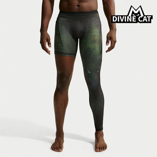Nike/耐克正品男士运动舒适单腿弹力贴合篮球裤II0713-010