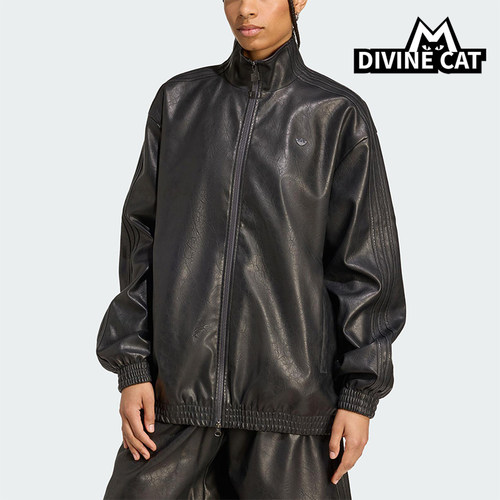 Adidas/阿迪达斯正品三叶草女士日常运动休闲立领耐穿外套JW7326