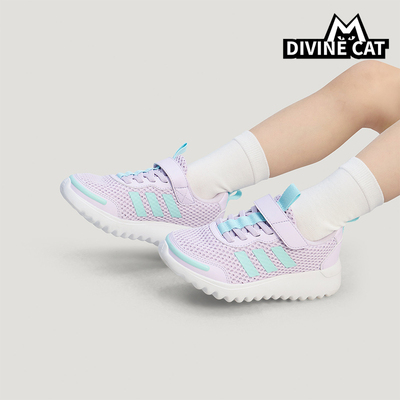 Adidas/阿迪达斯正品PLAYFLOW EL小童运动网眼透气休闲鞋KJ3271