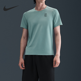 Nike/耐克正品Advantage Dri-FIT男士网球运动短袖FZ6911-017