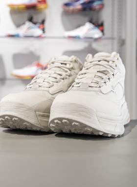 李宁正品冬季新款星途2男女同款加绒保暖中帮防滑休闲鞋AGLU245-1