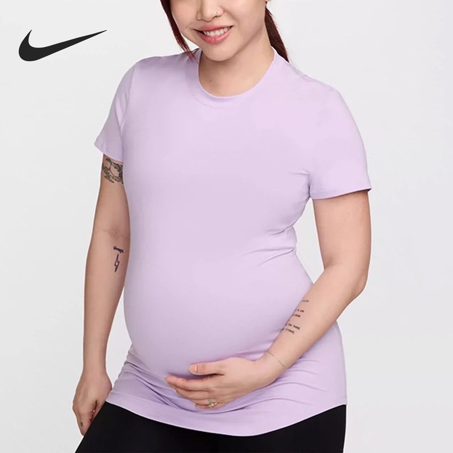 Nike/耐克正品夏季新款女士高弹透气运动休闲短袖FN5002-440,运动服/休闲服装,运动T恤,淘宝优惠券,粉丝福利购,淘宝优惠卷
