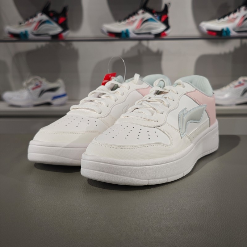 李宁正品浮舟女子时尚拼接轻便舒适耐磨运动休闲板鞋AGCS420-4,运动鞋new,板鞋,淘宝优惠券,粉丝福利购,淘宝优惠卷