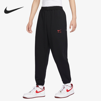 Nike/耐克正品秋冬男士宽松针织加绒保暖束脚长裤FB7210-010