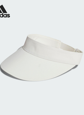 Adidas/阿迪达斯正品SPORT VISOR女士透气遮阳空顶帽KE9963