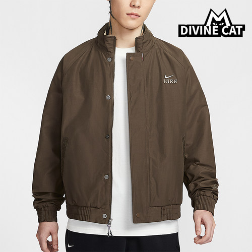 Nike/耐克正品2025冬季款男士日常立领耐穿刺绣外套IQ3705-212