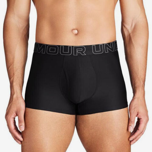 UA/安德玛正品Tech Boxerjock男子亲肤舒适中腰内裤1387418-001