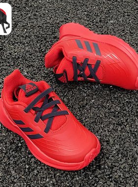 Adidas/阿迪达斯正品RapidaRun Spider-Man EL I婴童跑步鞋G27556