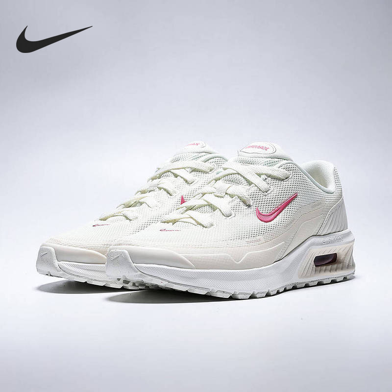 NIKE耐克粉色气垫跑Air Max女子鞋复古厚底运动跑步鞋休闲老爹鞋