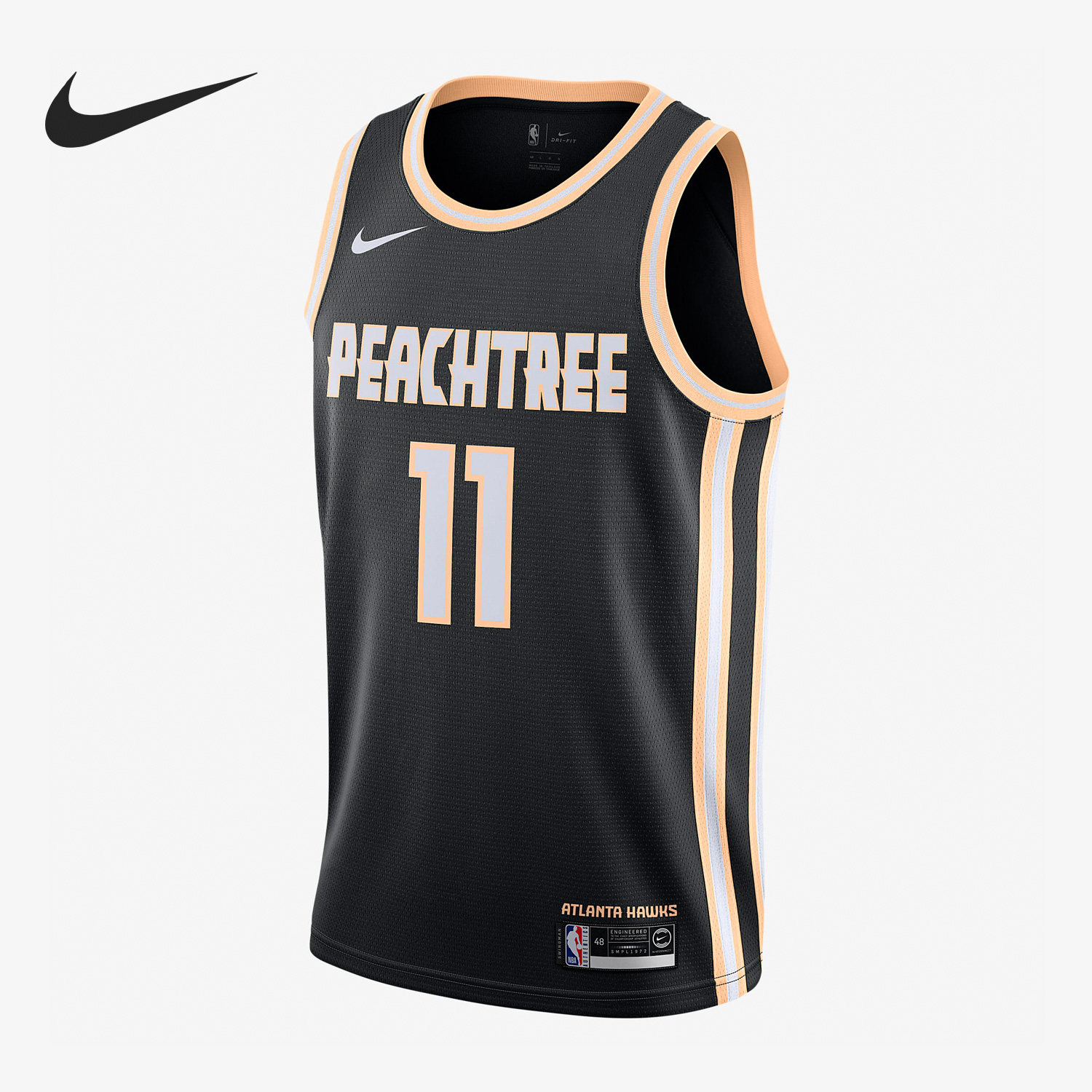 Nike/耐克正品夏季篮球男子运动透气圆领无袖背心AV4620-011