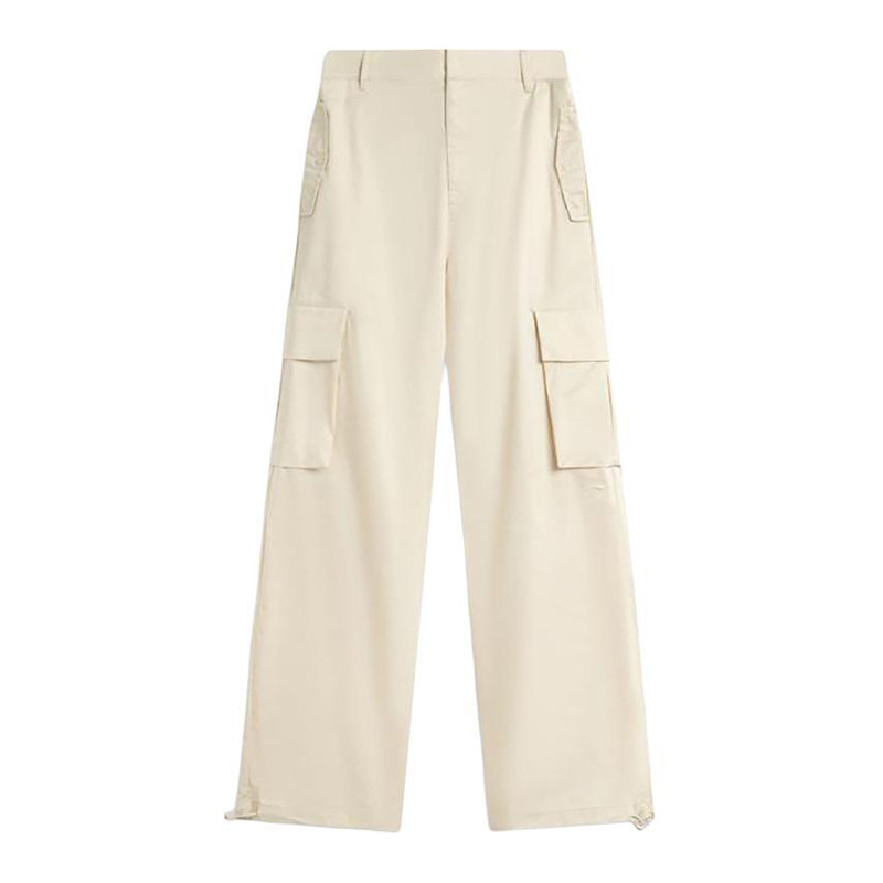 李宁正品2025新款女子纯色宽松透气梭织运动直筒长裤AYKV510-1,运动服/休闲服装,运动长裤,淘宝优惠券,粉丝福利购,淘宝优惠卷