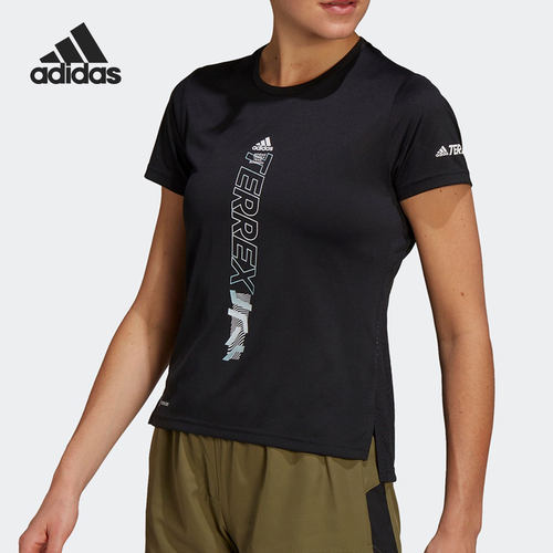 Adidas/阿迪达斯正品夏季新款女子休闲运动透气短袖T恤HA7552