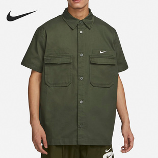男子运动透气翻领户外休闲短袖 Nike 耐克正品 新款 325 DX3341