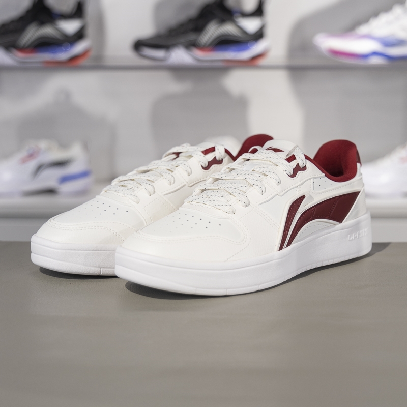 李宁正品男子舒适防滑经典休闲鞋