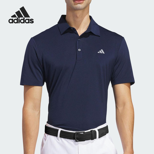 Adidas/阿迪达斯正品2025新款男士透气休闲耐穿POLO衫IM8410