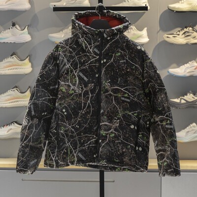 李宁正品反伍BADFIVE男子宽松休闲保暖拉链连帽羽绒服AYMV501-6