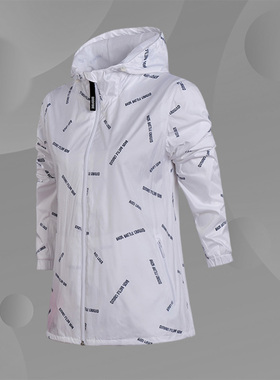 LINING李宁正品2018年春季篮球系列女子运动休闲时尚风衣AFDN006